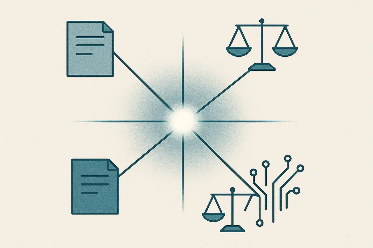 Editorial illustration for AI Centrality in Legal Tech: What the Battle for Your Contract Workflow Means for Legal Teams