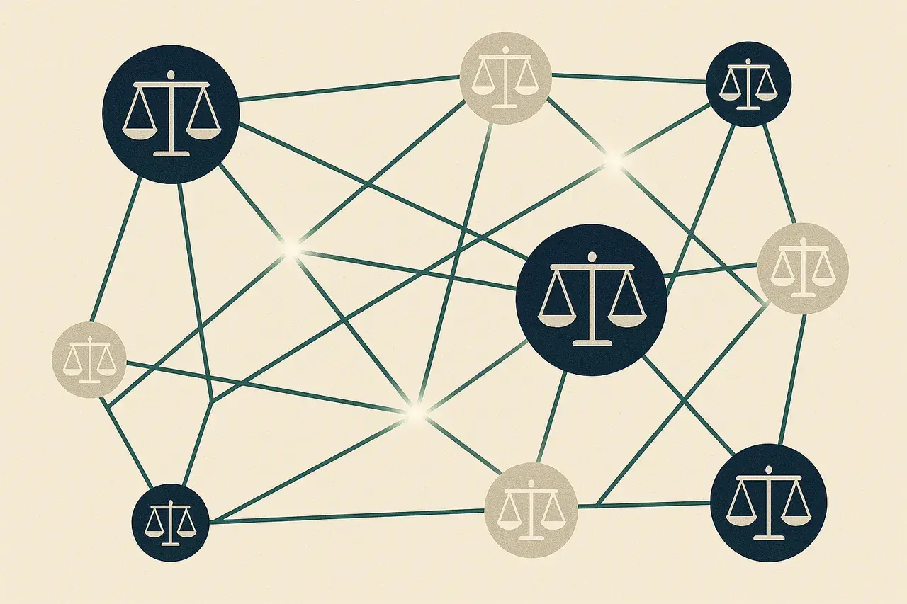 Editorial illustration for AI Legal Transaction Management: What the Legatics and Harvey Integration Means for Contract Workflows