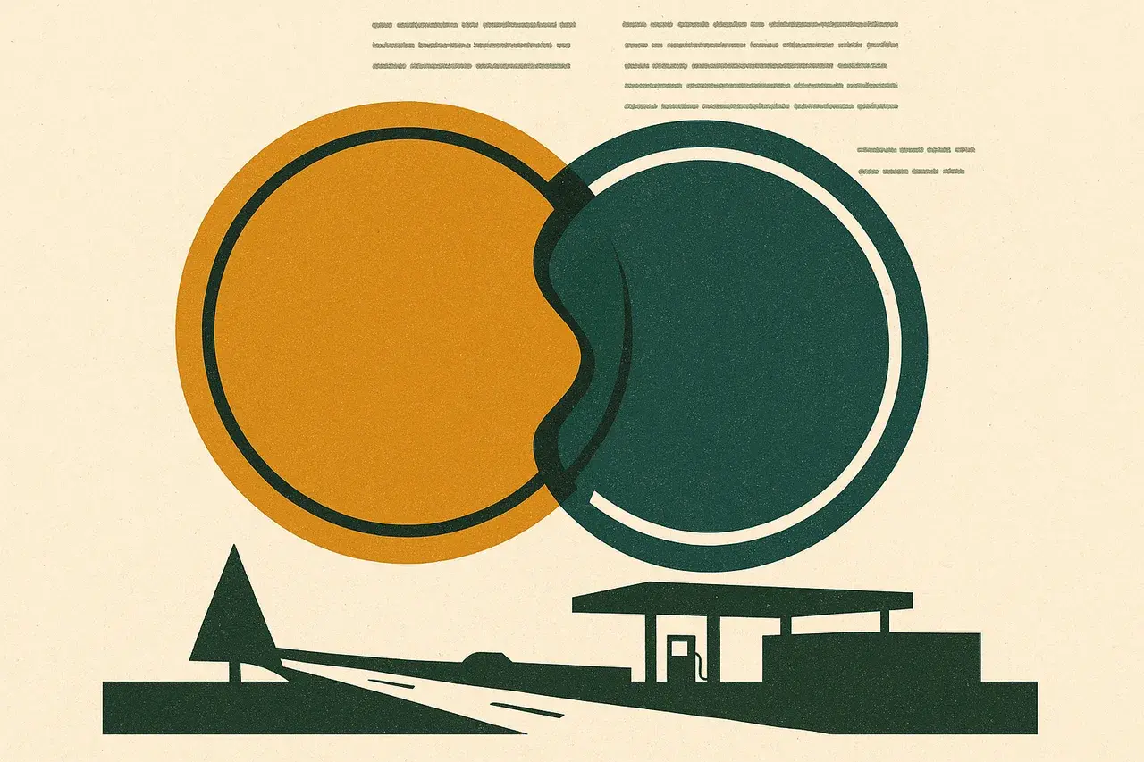 Editorial illustration for Trade Dress Disputes in Franchise and Retail: Drafting Lessons from the Buc-ee's v Mickey's Logo Lawsuit