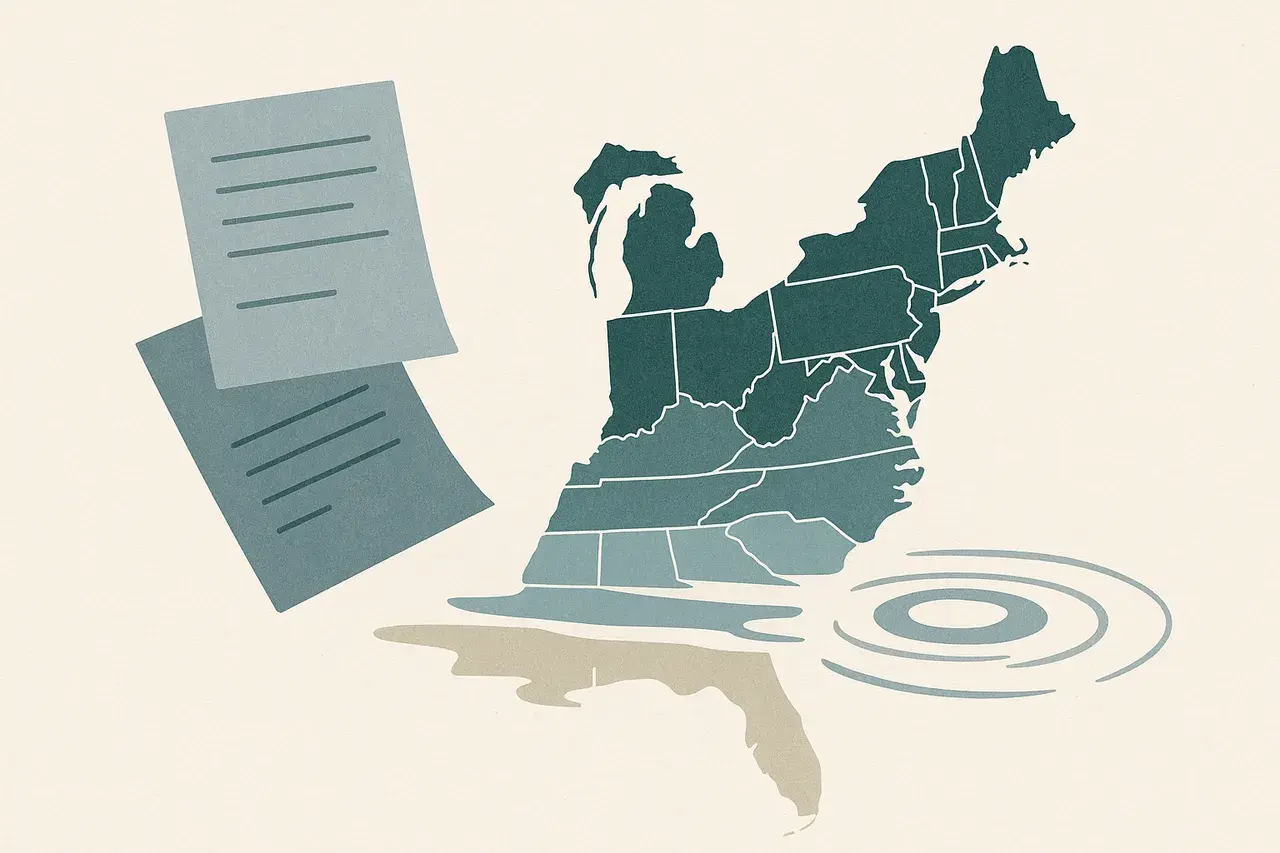 Editorial illustration for Chesapeake Bay Executive Order Repeal: Environmental Compliance Contracts and Supply-Chain Fallout for In-House Teams