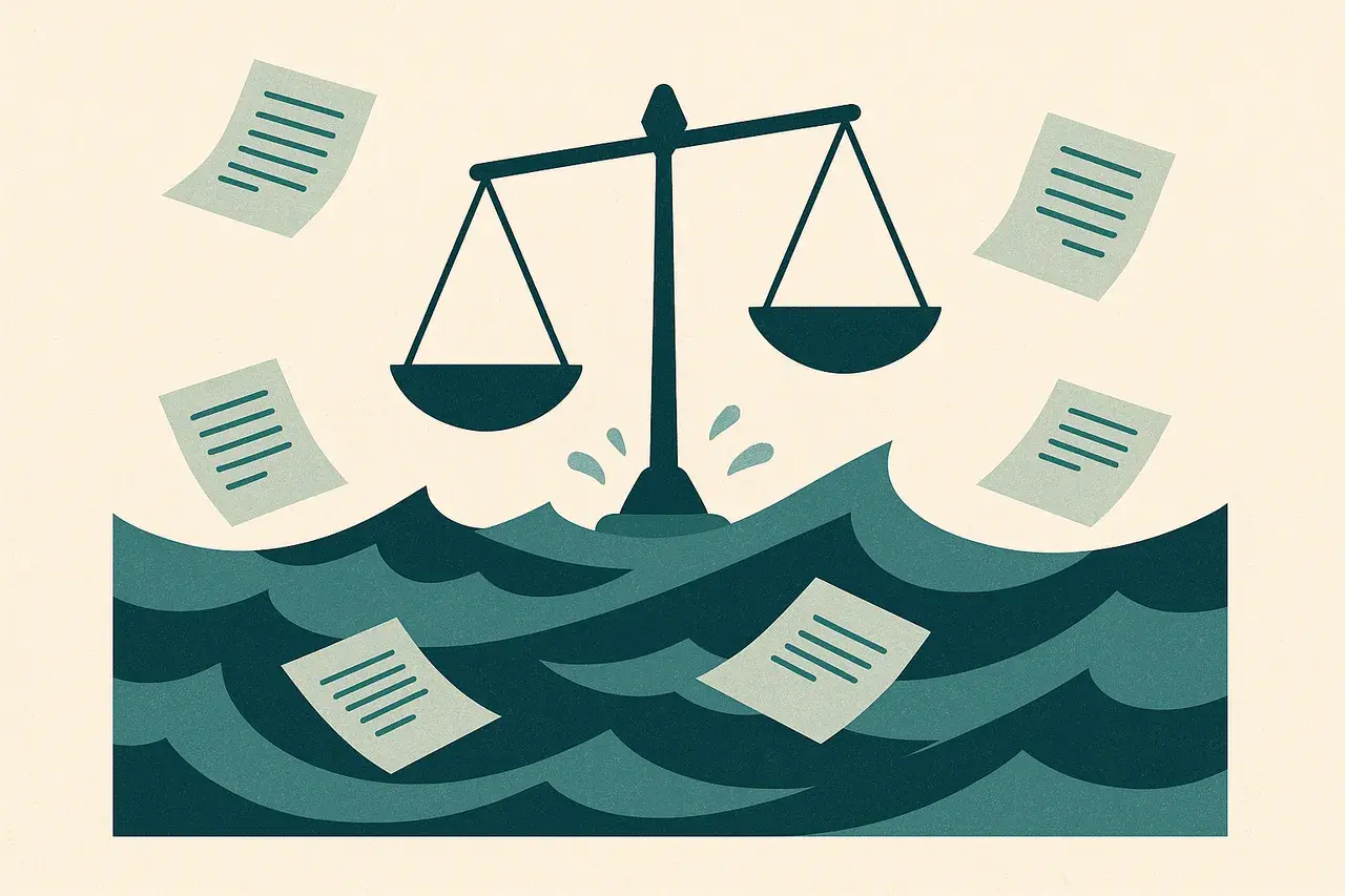 Editorial illustration for When Courts Reshape the Rules: What Israel's Supreme Court Crisis Means for Contract Enforceability and Legal Risk