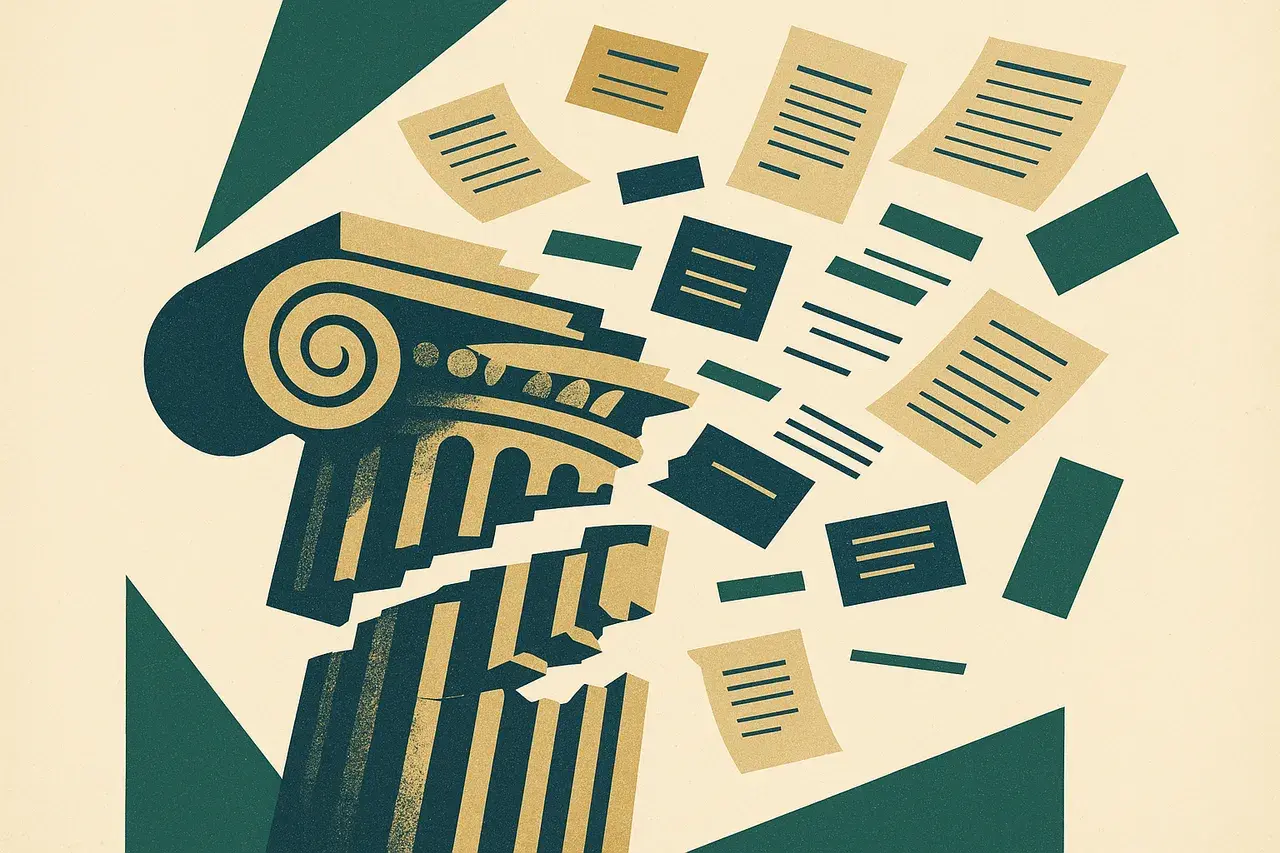 Editorial illustration for Landmark Supreme Court Rulings and What They Mean for Contract Enforceability