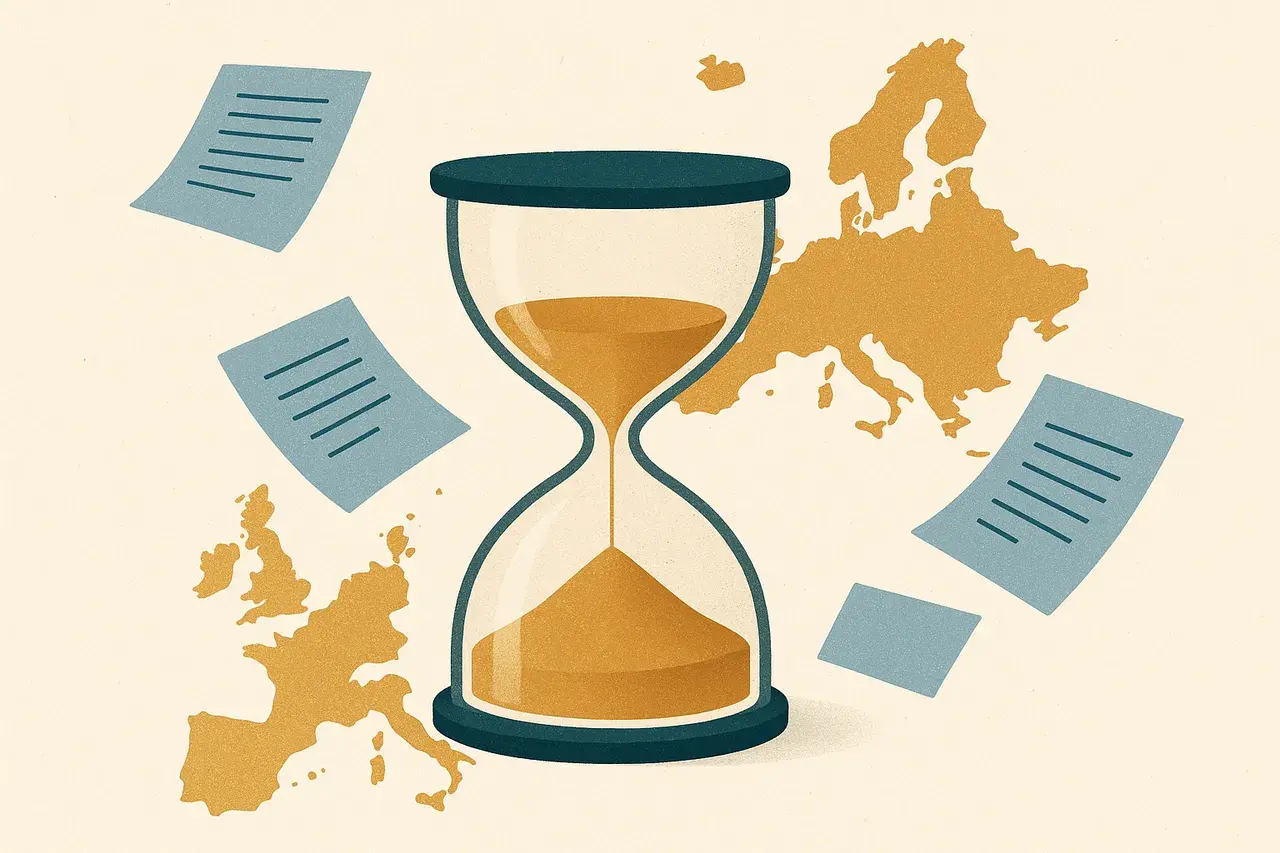 Editorial illustration for The Case for Legal Downtime: What Summer Breaks Teach Us About Contract Hygiene