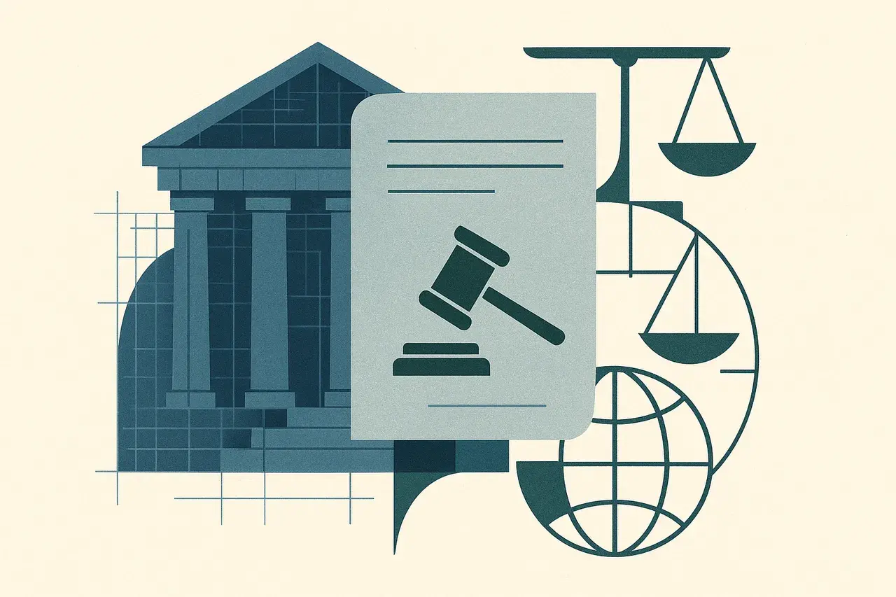 Editorial illustration for Legal Standing in Public Interest Litigation: What the White House Ballroom Ruling Means for GCs Worldwide