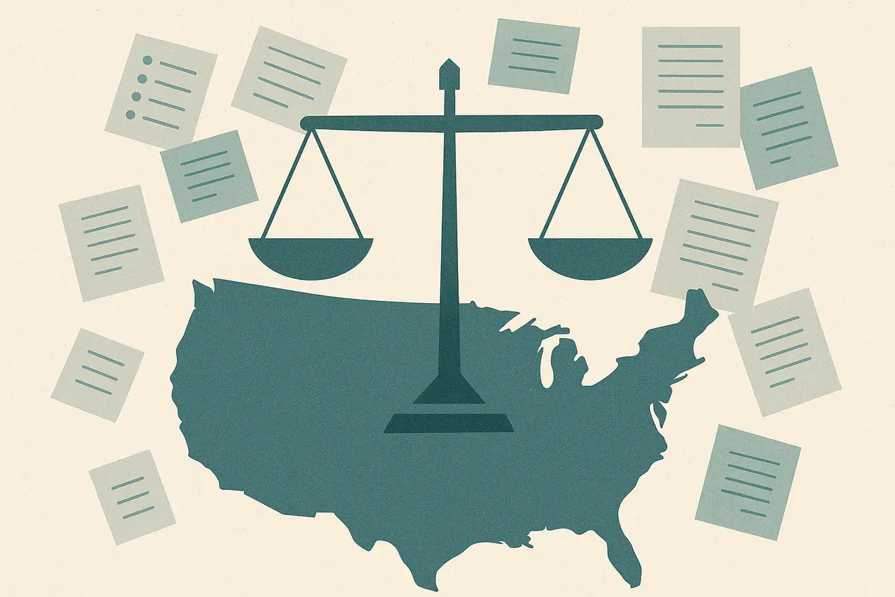 Editorial illustration for Mail-In Ballot Rule Legal Battle: What Federal Voting Regulations Mean for Compliance and Contract Risk