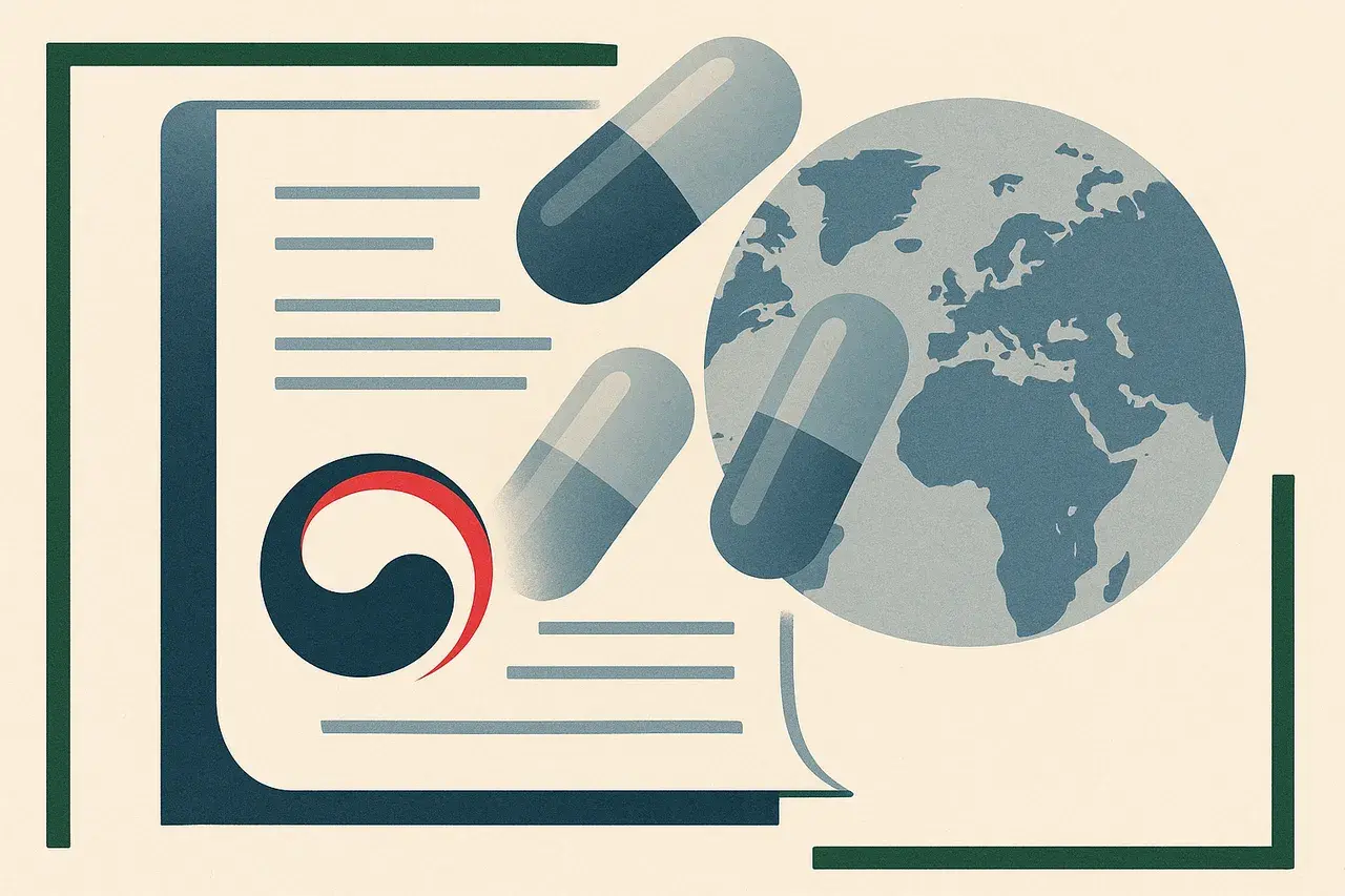 Editorial illustration for South Korea Abortion Pill Approval 2027: What GCs and Life-Sciences Counsel Need to Know