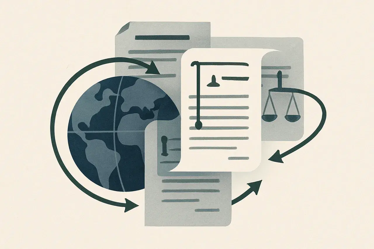 Editorial illustration for Third-Country Deportation Rules: What GCs and Global Employers Must Know Now