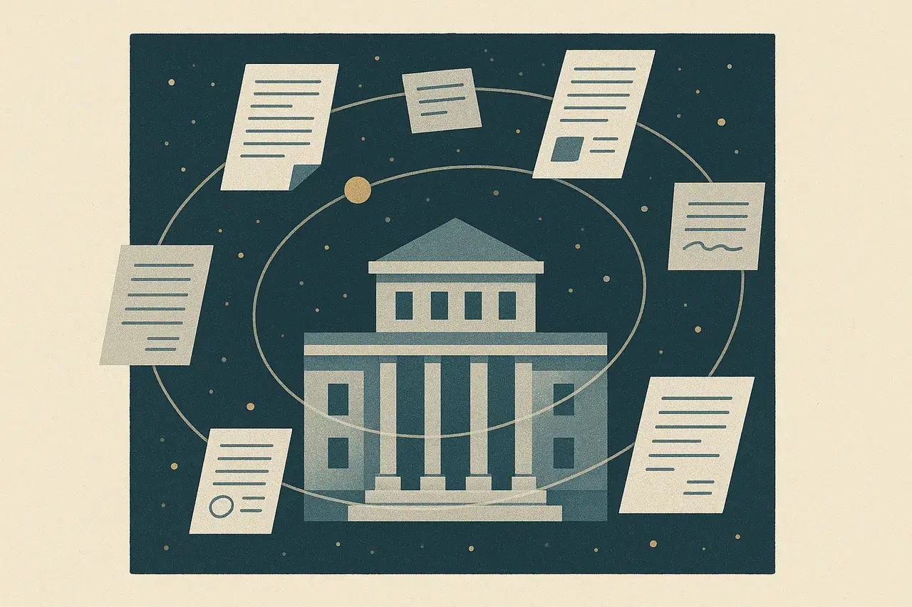 Editorial illustration for Trump's Space Academy Executive Order: The Legal and Contractual Fallout for Space Industry Contracts