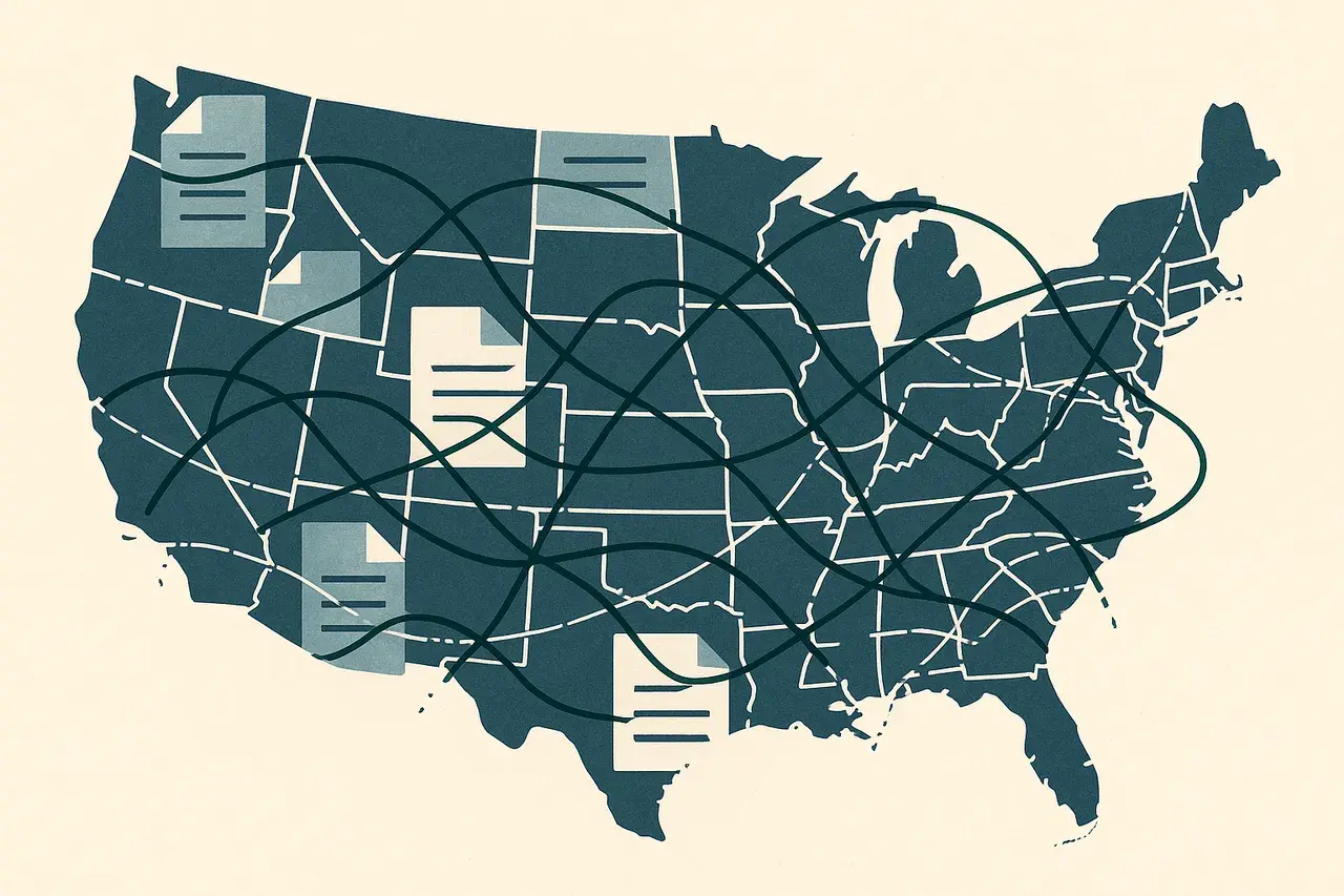Editorial illustration for US Supreme Court Trucking Ruling: What Every Shipper and Carrier Needs to Know About Their Contracts Now