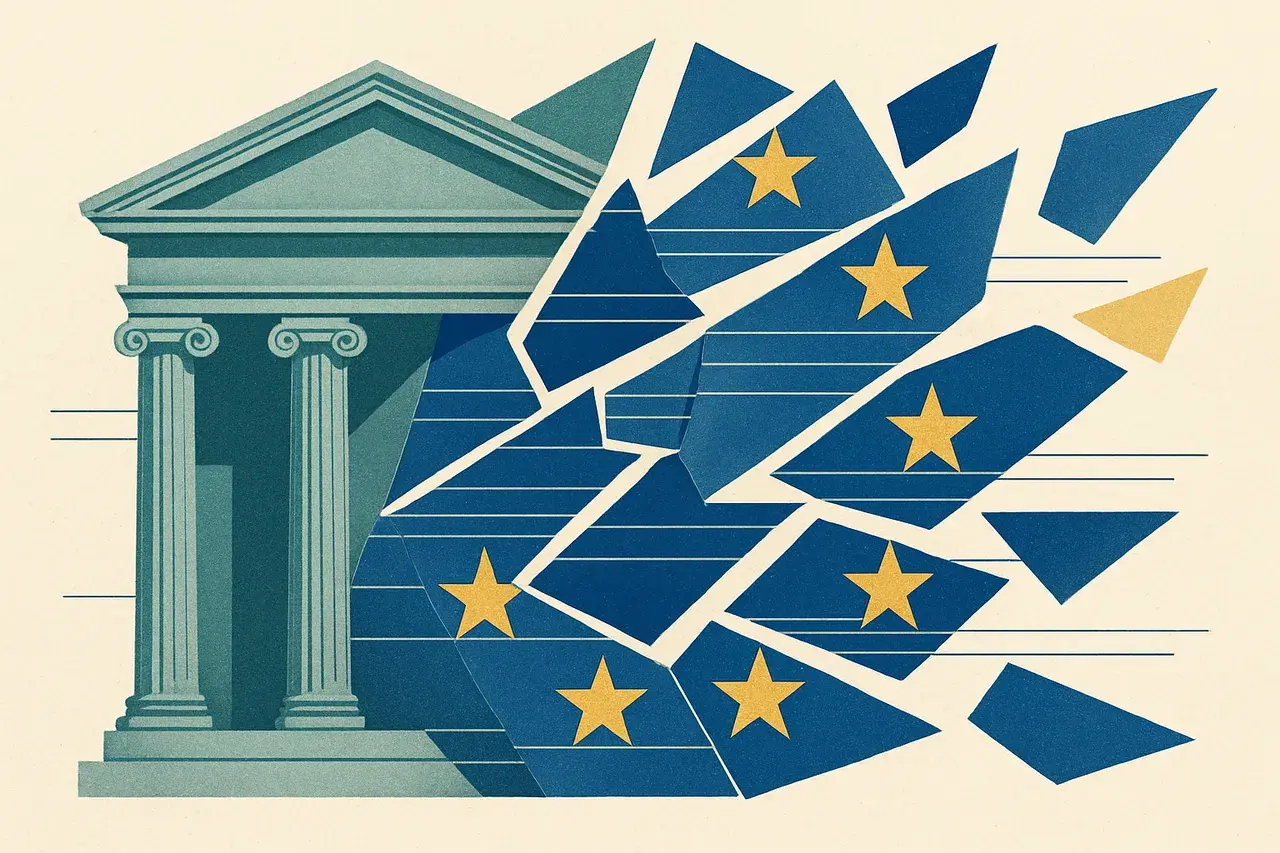 Editorial illustration for When Judicial Governance Becomes Political: What the Weimers Report Means for Contracts Crossing EU Borders
