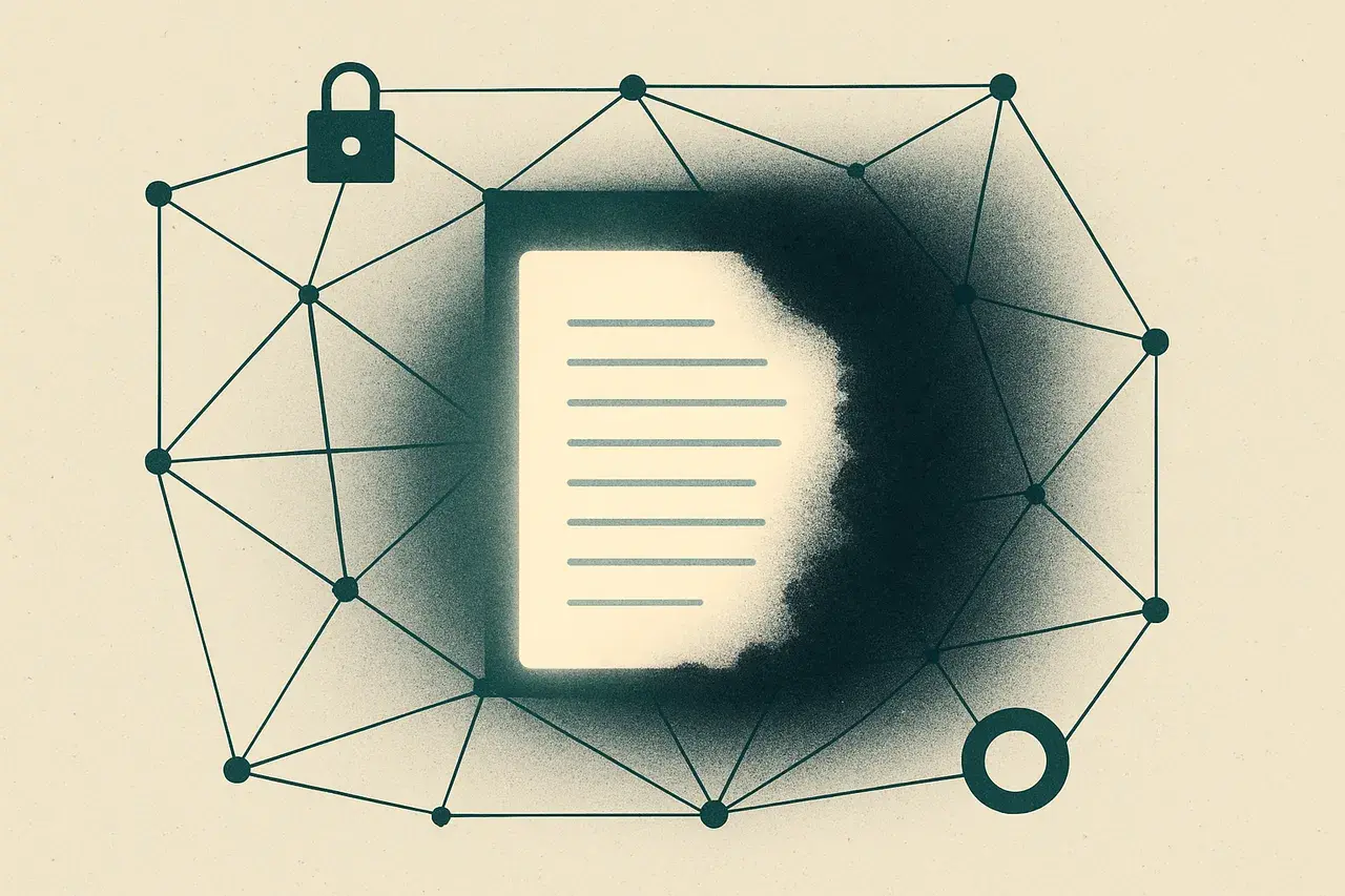 Editorial illustration for When the Leak Is the Contract: What Fiction Reveals About Real Information Governance Failures